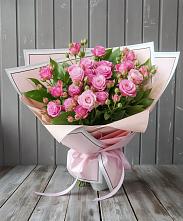 Букет Розовый кустик в Хатукае