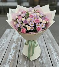 Букет цветов из:  Розы и Хризантемы #REPLACE_PRED# Хатукае