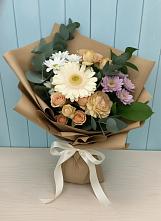 Букет цветов из:  Герберы и Хризантемы в Хатукае