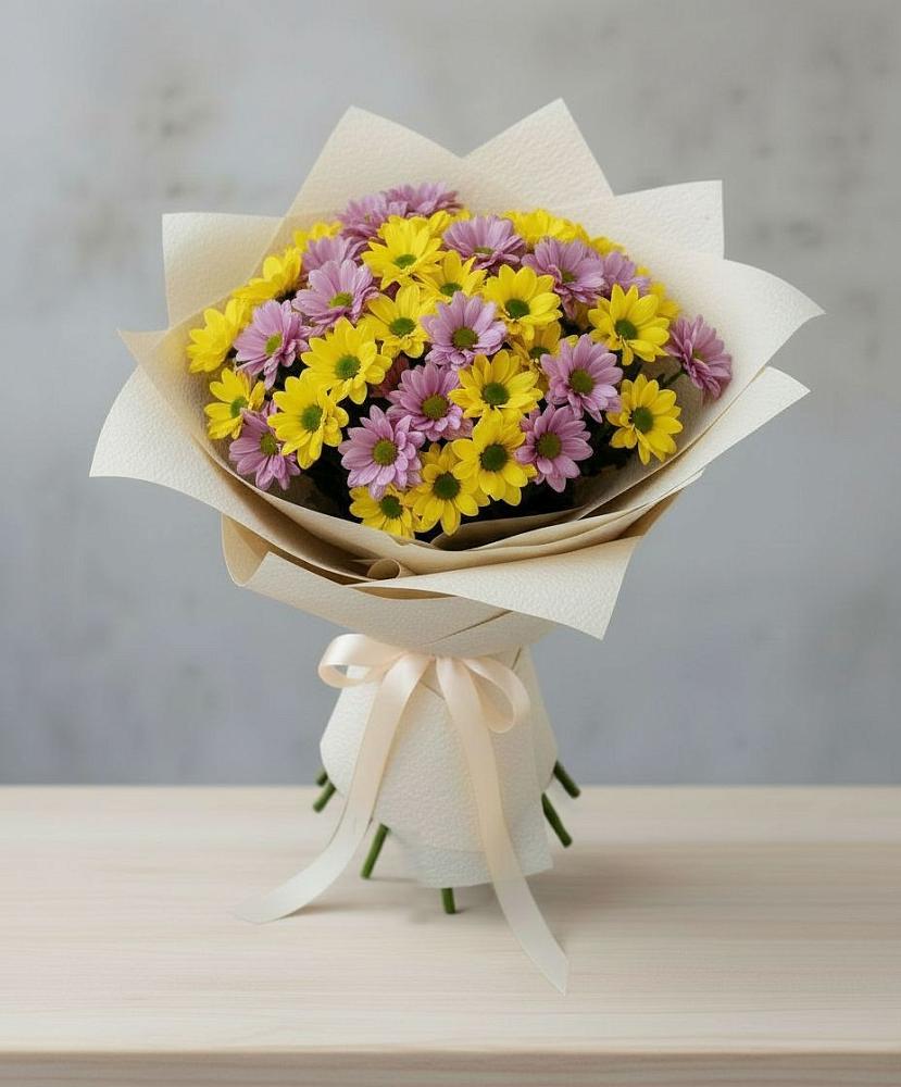 Букет цветов из: Хризантемы в Хатукае