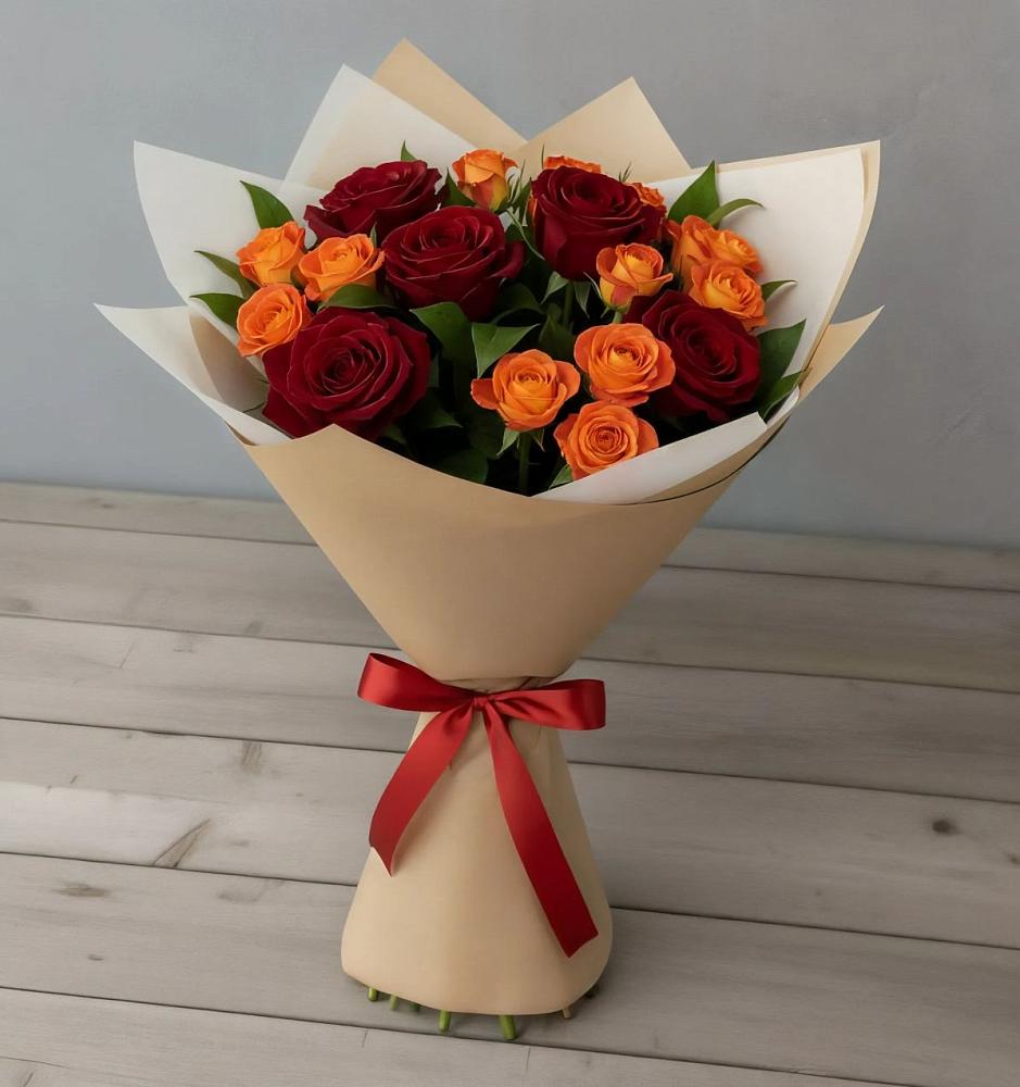 Букет Любовь и восторг в Хатукае